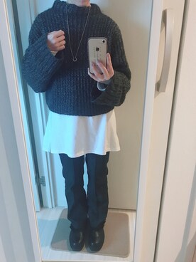 Rminさん(レディース・156cm)の冬コーディネート