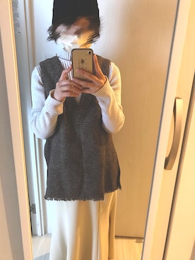 Rminさん（レディース・156cm）の冬コーディネート