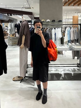 「夏セットアップ」｜ryuichi higobashiさん（メンズ・168cm）の夏コーディネート