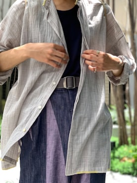 「mii（ミー）のアイテム」を使った、kさん（メンズ・169cm）の夏コーディネート