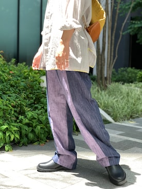 「mii（ミー）のアイテム」を使った、kさん（メンズ・169cm）の夏コーディネート