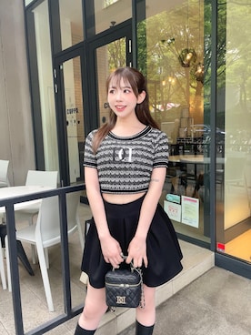 𝐑𝐈𝐇𝐎さん（レディース・158cm）の春コーディネート