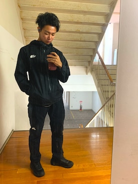 「thenorthface」｜「アイテム（ジャケット/アウター）」を使った、hideさん（メンズ・170cm）の秋コーディネート