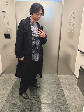 「adidas Originals（アディダスオリジナルス）のアイテム（シューズ、ブラック系）」を使った、hideさん（メンズ・170cm）の春コーディネート