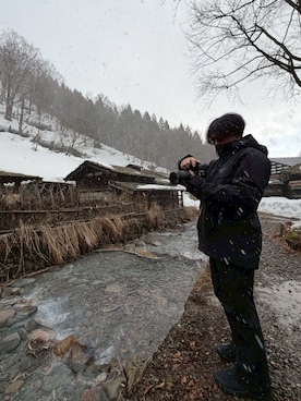「ARC'TERYX（アークテリクス）のアイテム」を使った、hideさん（メンズ・170cm）の春コーディネート