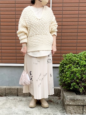 「JF Ready Made（ジェイエフレディメイド）のアイテム」を使った、 mayuminさん（レディース・153cm）の秋コーディネート