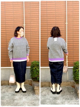  mayuminさん（レディース・153cm）の冬コーディネート