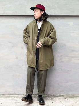 「ＩＶＹ」｜ffflea👾さん（メンズ・178cm）の冬コーディネート