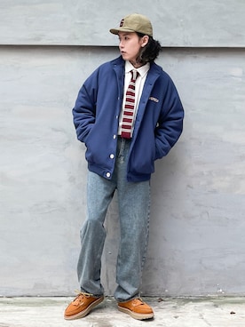 「ＩＶＹ」｜ffflea👾さん（メンズ・178cm）の冬コーディネート