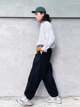 「通勤穿搭」｜ffflea👾さん（メンズ・178cm）の夏コーディネート