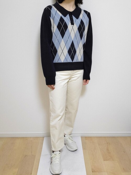 R Guのニット セーターを使ったコーディネート Wear