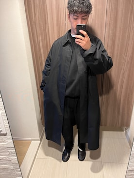 「HEREU（ヘリュー）のアイテム」を使った、ゆうたさん（メンズ・170cm）の冬コーディネート