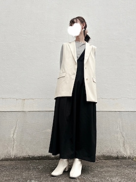 小麦さん（レディース・165cm）の春コーディネート