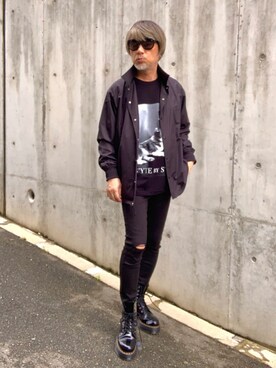 ブーツを使った スキニーデニム のメンズ人気ファッションコーディネート 地域 日本 Wear