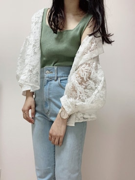 yunaさん（レディース・152cm）の夏コーディネート