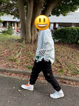 「アイテム（デニムジャケット）」を使った、やまとんさん（メンズ・180cm・20代）の冬コーディネート