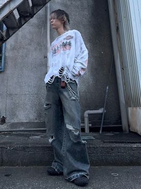 「古着MIX」｜ともき / 畳屋さんさん（メンズ・174cm・20代）の秋コーディネート