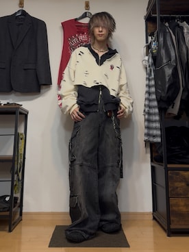 「アイテム（アクセサリー）」を使った、ともき / 畳屋さんさん（メンズ・174cm・20代）の秋コーディネート
