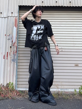 ともき / 畳屋さんさん（骨格ウェーブ・メンズ・174cm・20代）の夏コーディネート