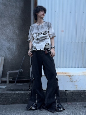 「アイテム（ネックレス）」を使った、ともき / 畳屋さんさん（メンズ・174cm・20代）の秋コーディネート