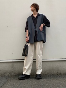 ともき / 畳屋さんさん(メンズ・173cm)の春コーディネート