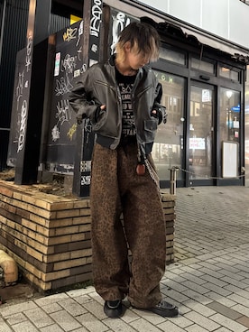 「アイテム（タンクトップ）」を使った、ともき / 畳屋さんさん（メンズ・174cm・20代）の秋コーディネート