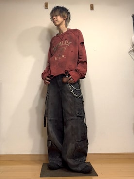 「アイテム（PC・スマホグッズ/家電）」を使った、ともき / 畳屋さんさん（メンズ・174cm）の秋コーディネート