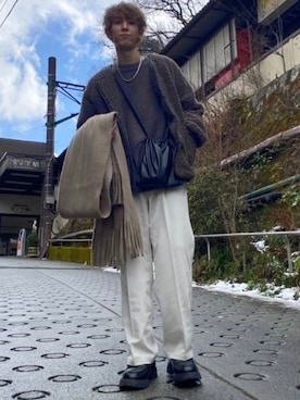 「冬コーデ」｜ともき / 畳屋さんさん（メンズ・173cm・20代）の冬コーディネート