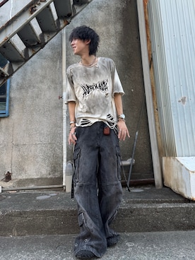 「アイテム（ネックレス）」を使った、ともき / 畳屋さんさん（メンズ・174cm・20代）の夏コーディネート