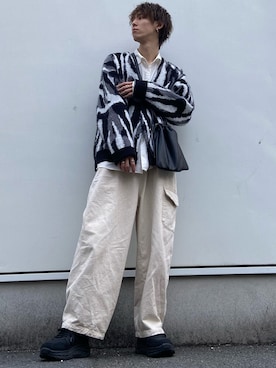 「アイテム（ピアス（片耳用））」を使った、ともき / 畳屋さんさん（メンズ・173cm・20代）の春コーディネート
