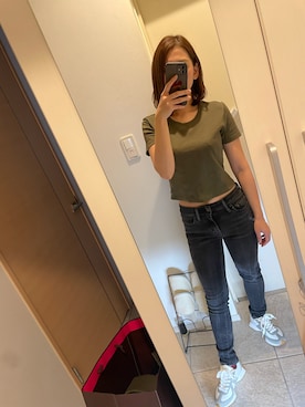 MYさんの（GU | ジーユー）を使ったコーディネート
