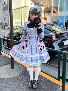 「grounds（グラウンズ）のアイテム（ローファー）」を使った、SpicaPlanetariumさん（レディース・158cm）の秋コーディネート