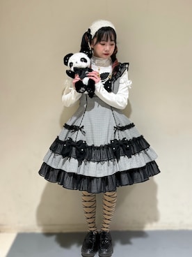 「Angelic Pretty（アンジェリックプリティ）のアイテム」を使った、SpicaPlanetariumさん（レディース・158cm）の春コーディネート