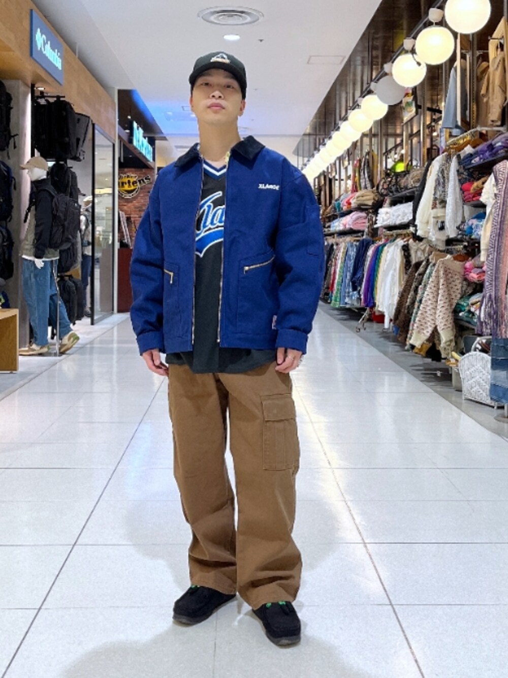No.628 FILA 超オススメ!!お腹周りスッキリゲームシャツ☆XL☆ XLARGE（エクストララージ）の「L/S GAME SHIRT（シャツ/ブラウス