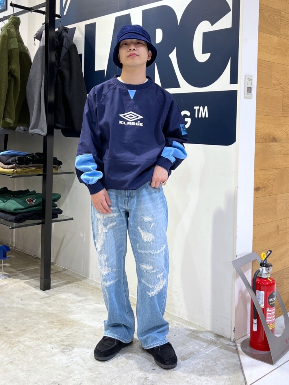 XLARGE（エクストララージ）の「XLARGExUMBRO DRILL TOP（Tシャツ