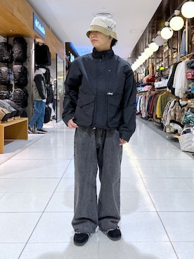 「アイテム（ブルゾン）」を使った、RENTAさん（メンズ・160cm・20代）の冬コーディネート