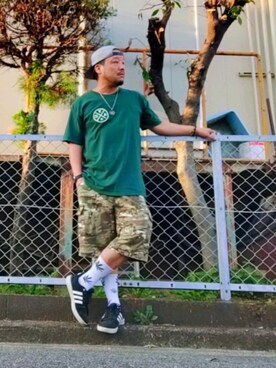 「MURAL（ミューラル）のアイテム」を使った、🌴-MASA-🌴 さん（メンズ・174cm）の夏コーディネート