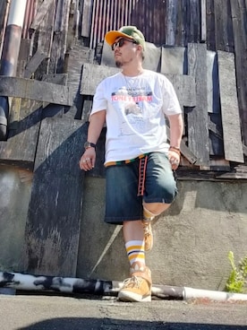 「MURAL（ミューラル）のアイテム」を使った、🌴-MASA-🌴 さん（メンズ・174cm）の夏コーディネート