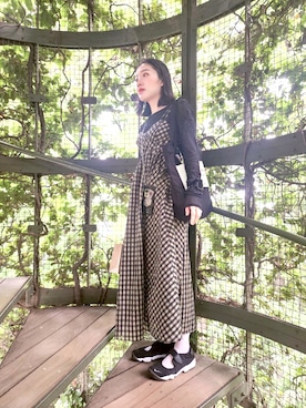 「beautiful people」｜「アイテム（ワンピース）」を使った、イツさん（レディース・165cm）の夏コーディネート