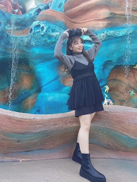 さおりさん(レディース・159cm)の冬コーディネート