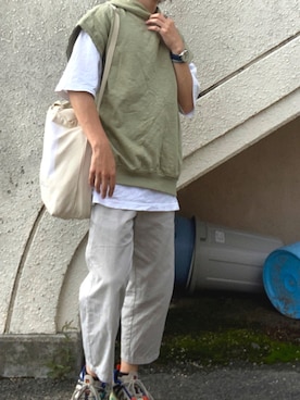 コトさん（メンズ・165cm）の夏コーディネート