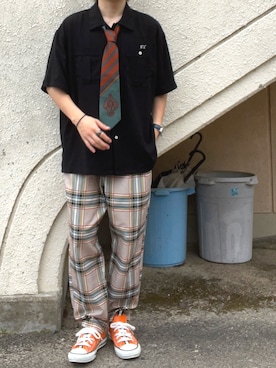 「アイテム（フォーマルスーツ/小物）」を使った、コトさん（メンズ・165cm・20代）の夏コーディネート