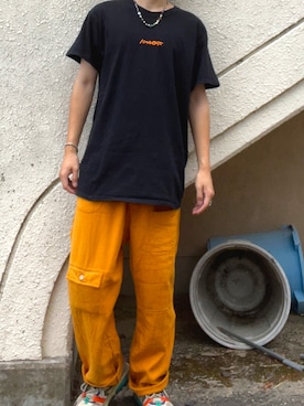 「チャイハネ（チャイハネ）のアイテム（パンツ）」を使った、コトさん（メンズ・165cm）の秋コーディネート