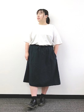 ちか／プラスサイズモデルぽっちゃりコーデさんのコーディネート