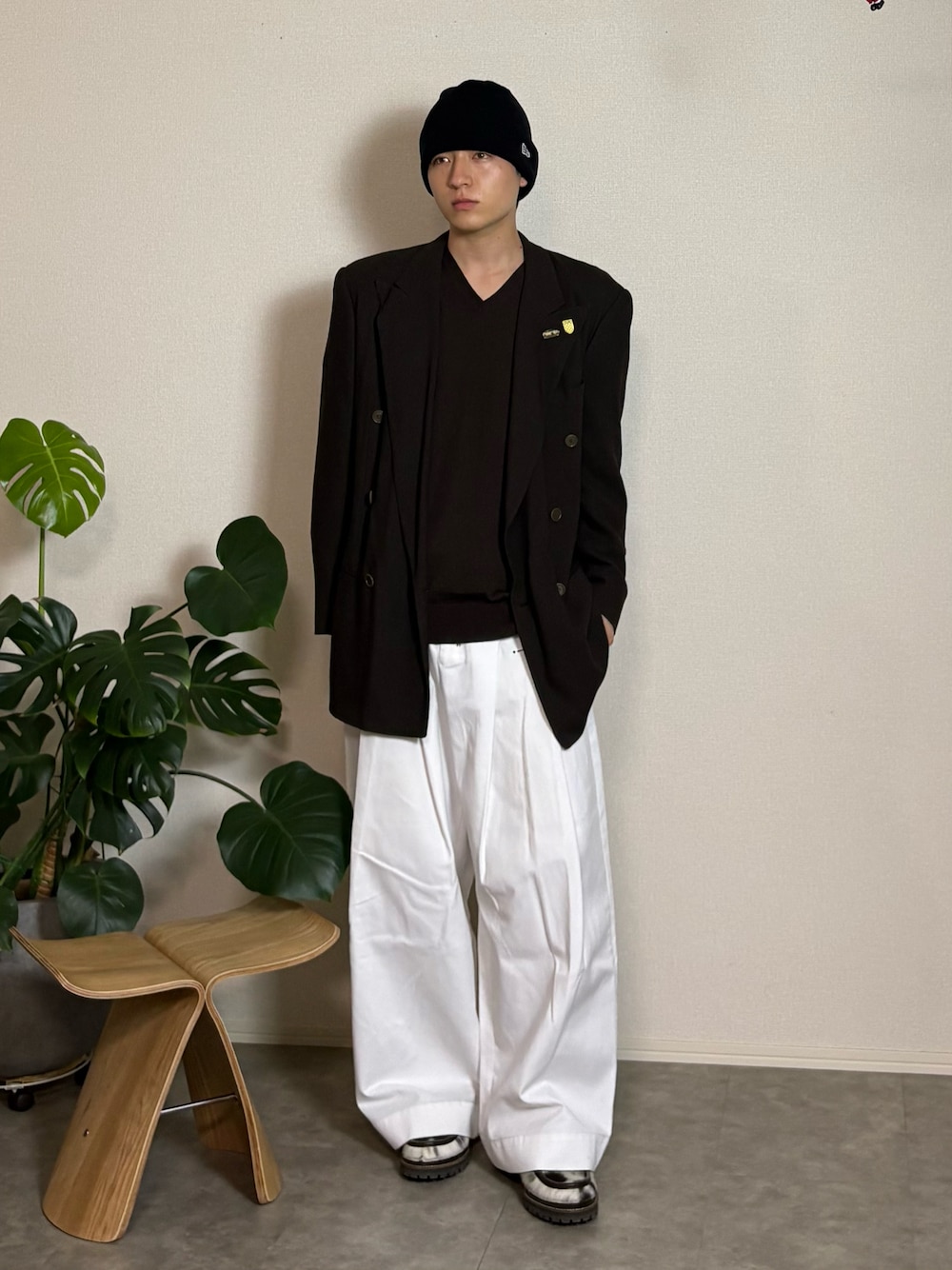 キングレオコーデ ken｜SHINYAKOZUKAのスラックスを使ったコーディネート - WEAR