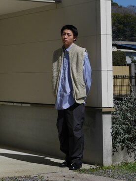 「BeAMS DOT（ビームスドット）のアイテム」を使った、kenさん（メンズ・173cm）の春コーディネート