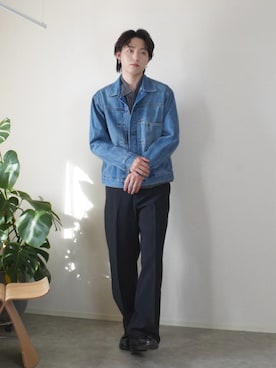 「REGAL（リーガル）のアイテム」を使った、kenさん（メンズ・173cm）の春コーディネート