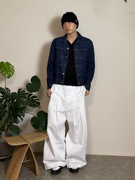 「SHINYAKOZUKA（シンヤコヅカ）のアイテム」を使った、kenさん（メンズ・173cm）の秋コーディネート