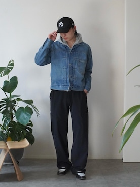 「KAIKO（カイコー）のアイテム」を使った、kenさん（メンズ・173cm）の春コーディネート