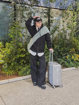 「OLD FOLK HOUSE（オールドフォークハウス）のアイテム」を使った、kenさん（メンズ・173cm）の冬コーディネート